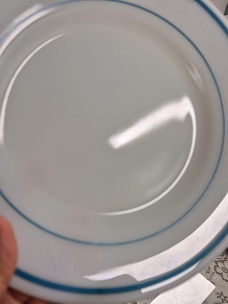 파이렉스 블루밴드 새거 접시 23cm 10 개 이미지