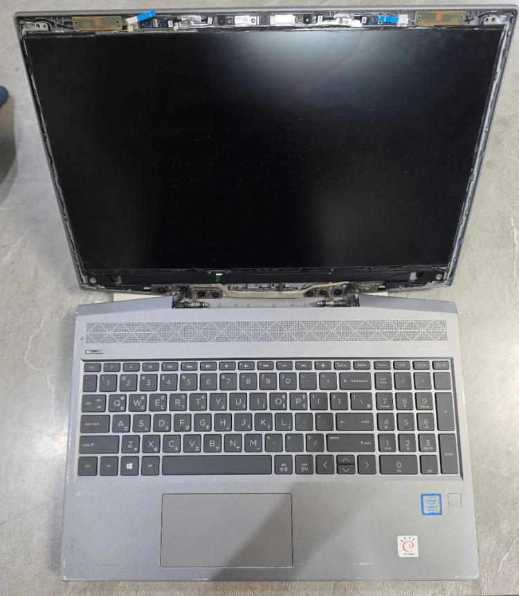 HP Z북 15V G5 i7-8850H 쿼드로P600 부품용 이미지