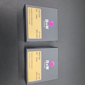 [미개봉]슈나이더 B+W MASTER MRC 007 NANO 필터 43mm 2개 이미지