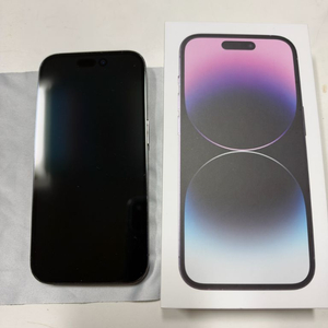 아이폰 14 Pro 256GB 딥퍼플 배터리 72% 이미지