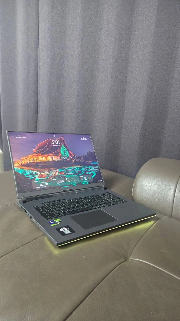Asus 게이밍 노트북 Rtx4080 i9-14900hx Ssd1tb 고성능 쿨매 18인치 G18 G814JZ 이미지