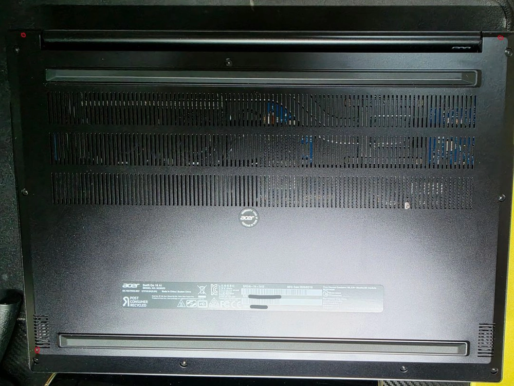 에이서 스위프트 고 16 AI 258V 이미지