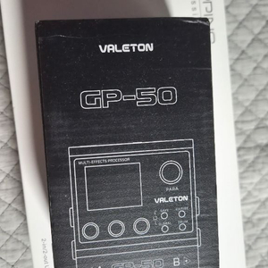 valeton gp-50 미개봉 영문정식 이미지
