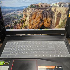 msi ge레이더 2080게이밍노트북 이미지