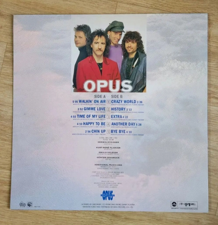 [LP]오퍼스 (Opus) - Walkin On Air 이미지