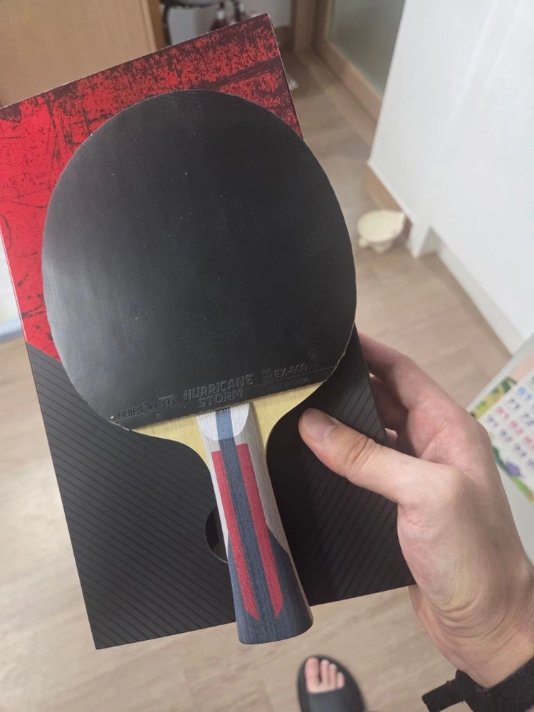 김택수프로, 조대성프로 탁구라켓 이미지