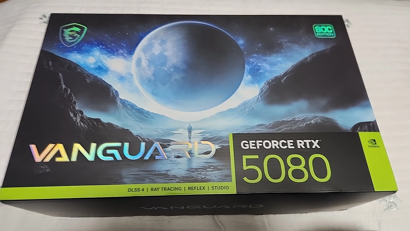 RTX 5080 뱅가드 하이퍼 프로져 판매 - 안심되는 중고거래