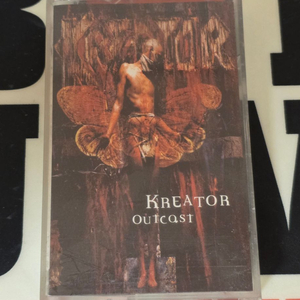 희귀 thrash metal 스래시 메탈 카세트테이프 크리에이타Kreator outcast 이미지