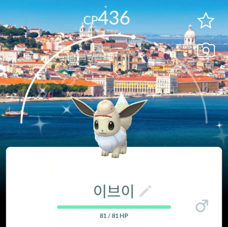포켓몬고 리스본 시티사파리 로케로치 이브이 개급쳐 마지막 가격 이미지