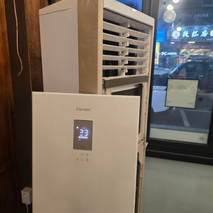 캐리어 40평 인버터 냉난방기. 220 전기140만 이미지