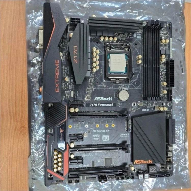 에즈락 Z170 Extreme4 + 인텔 i7-6700 (DDR4 지원) 일괄 판매합니다. - 안심되는 중고거래