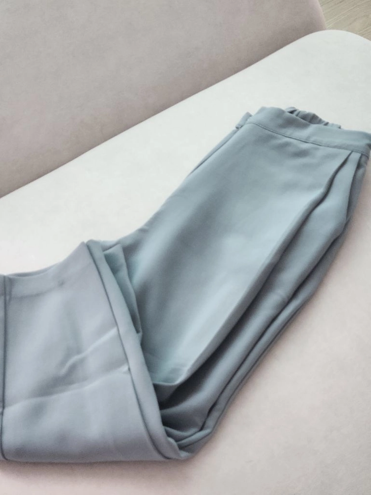 보웬 바지/ 간절기 뒷밴딩 슬랙스 팬츠 F 이미지