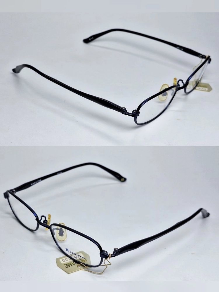 행텐 HANG TEN HT-835 네이비 안경테 50mm 오벌형 긱시크 일본 빈티지 데드스톡 아메카지 Y2K 레트로 이미지