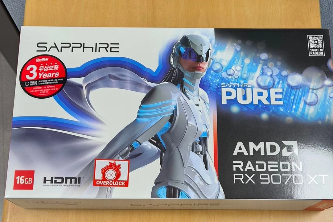 사파이어 RX 9070 XT 그래픽카드 - 안심되는 중고거래