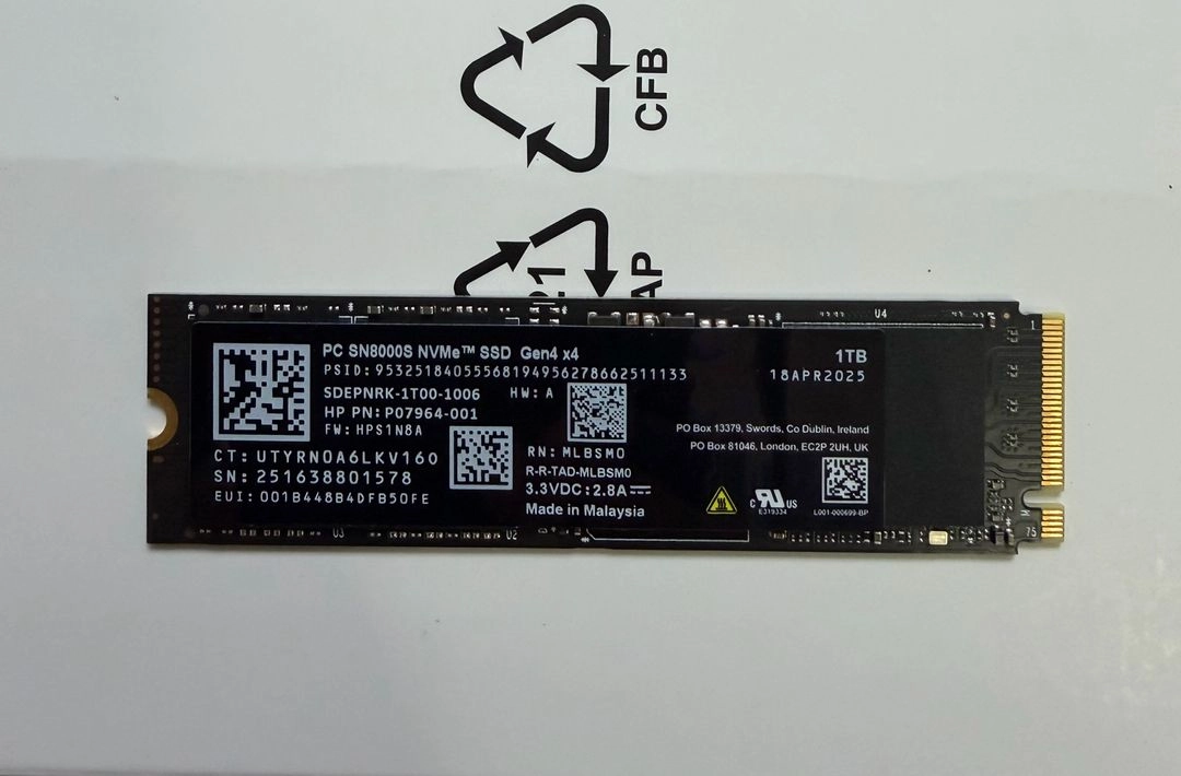 샌디스크 SN8000B 1TB SSD 이미지