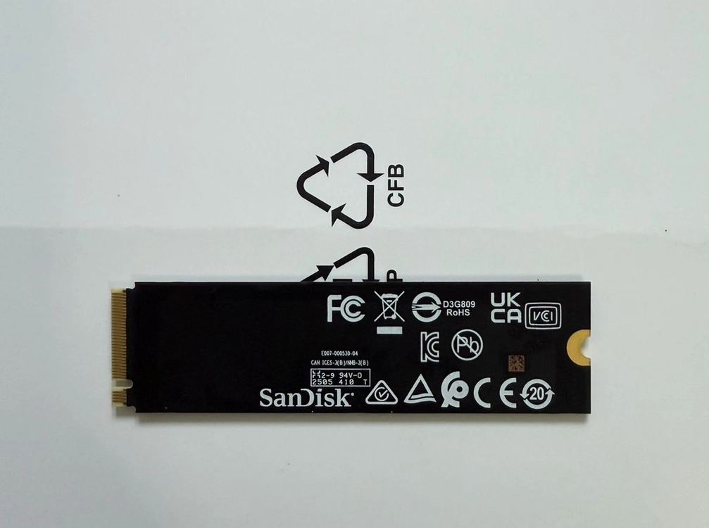 샌디스크 SN8000B 1TB SSD 이미지