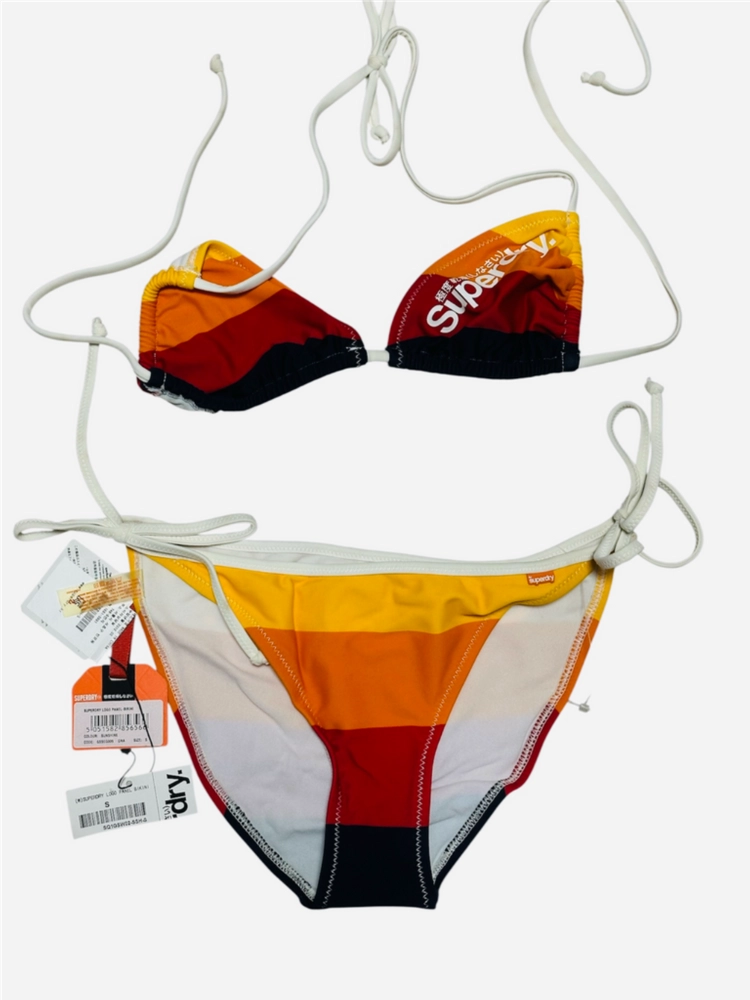 Superdry 여성 로고 패널 비키니 이미지