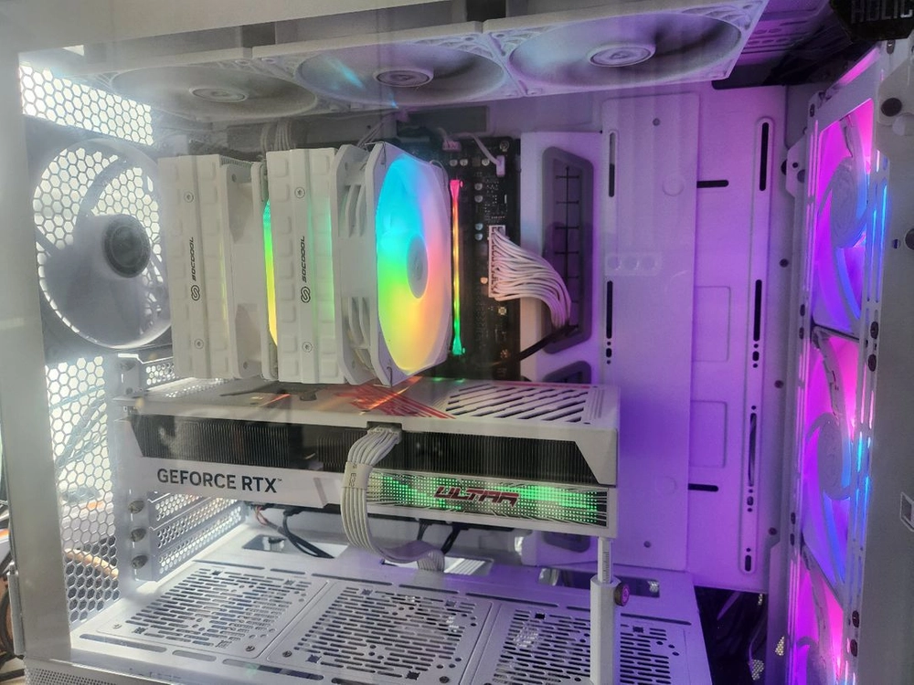 부품각개 oloy ddr5 램 32gb,p41 2tb ssd,슈퍼플라워 1000w 파워 이미지