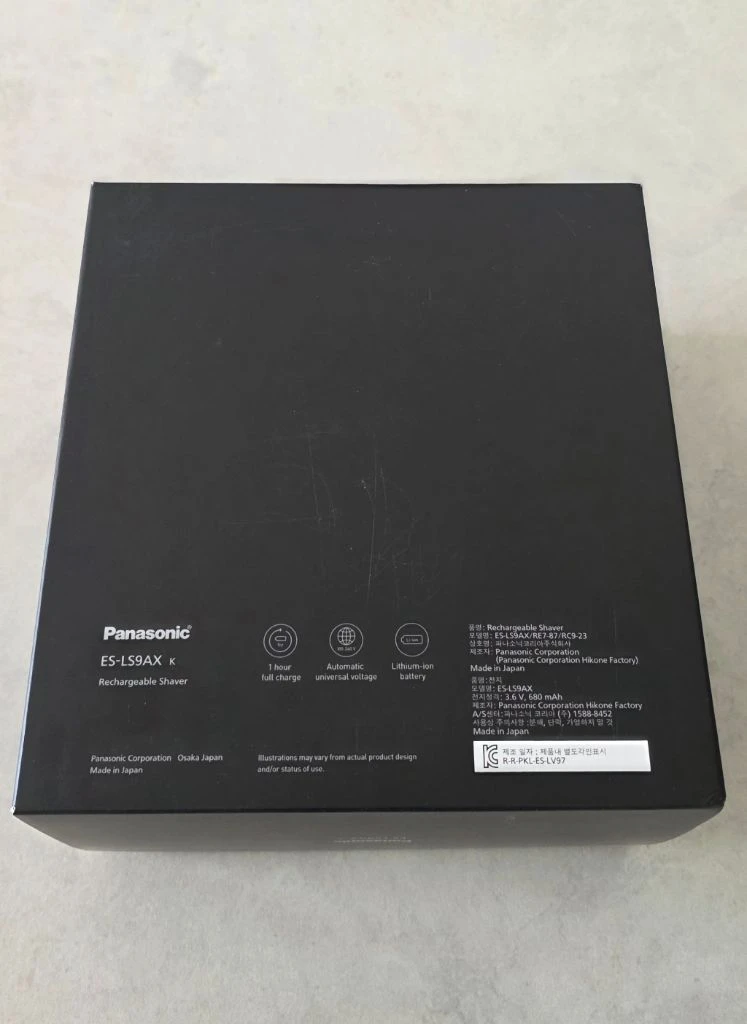[새상품] 파나소닉 면도기 ES-LS9AX + 세척기 + 세정액 이미지