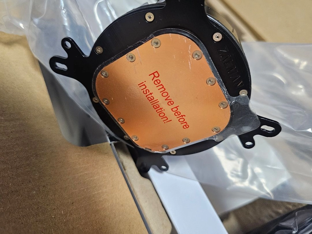 잘만 Reserator5 Z36 ARGB Black 수랭쿨러 이미지