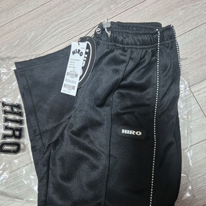 히로 댄트랙 파이핑 팬츠 블랙120 이미지