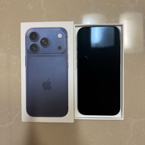 아이폰 17 프로 256GB 딥블루 팝니다 이미지