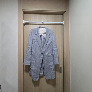 마쥬 린넨 마 100% 롱자켓 이미지