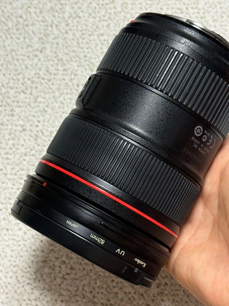 캐논 EF 24-70mm F2.8L II USM (신계륵) + EF-EOS R 어댑터 판매합니다 이미지