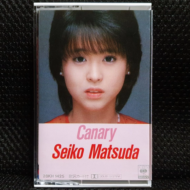 마츠다 세이코 Canary 카세트 테이프 이미지