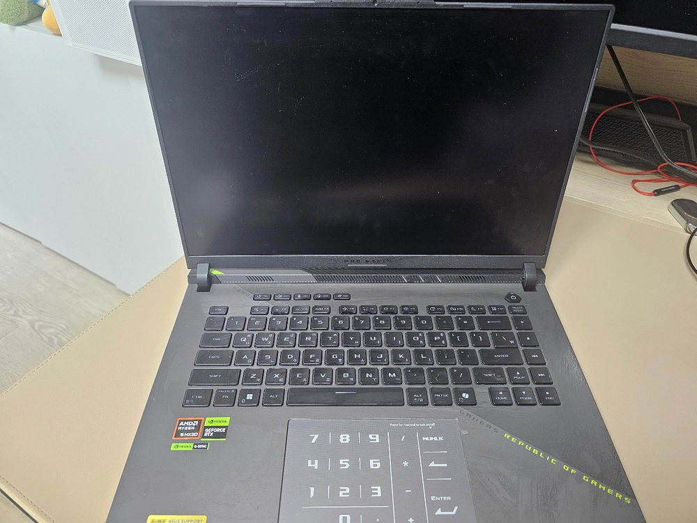 에이수스 ROG 스트릭스 G16 9955hx3d 5070ti 게이밍노트북 이미지
