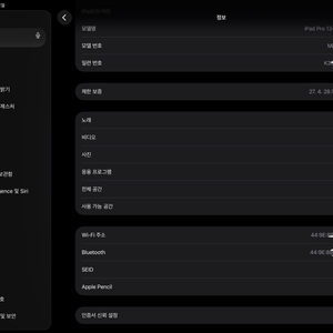 아이패드 프로 13인치 M5칩 와이파이모델 512GB 블랙 + 애플펜슬 프로 팝니다. 이미지