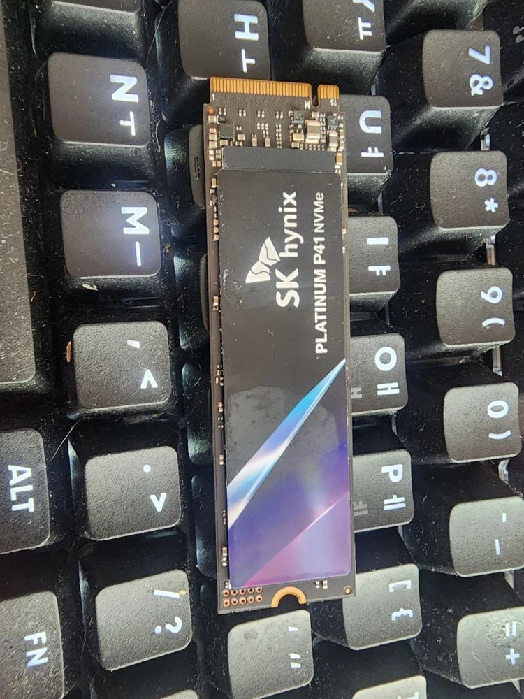 부품각개 oloy ddr5 램 32gb,p41 2tb ssd,슈퍼플라워 1000w 파워 이미지