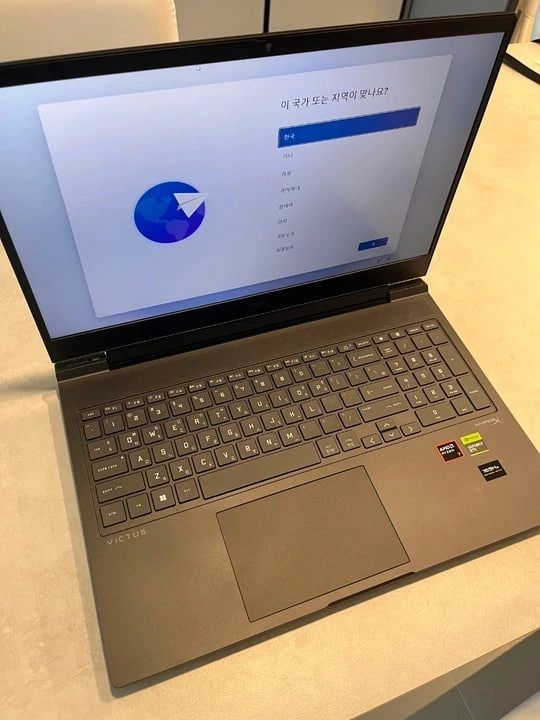 HP 빅터스 라이젠7 4060 32GB 165Hz 이미지