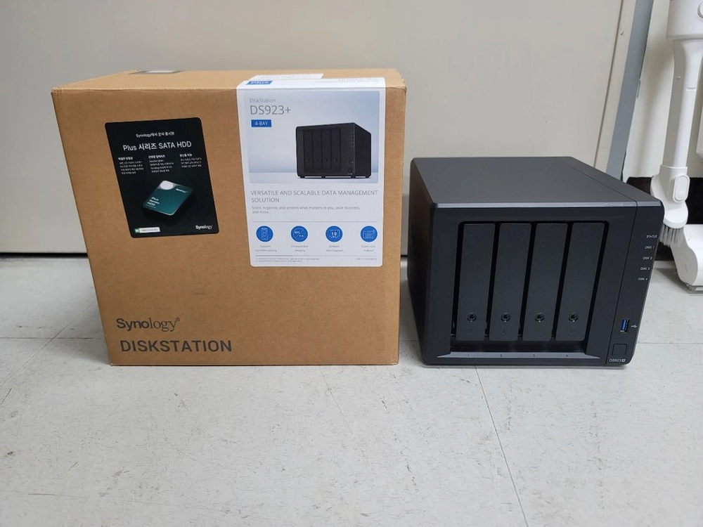 시놀로지 나스 NAS DS923+ 16TB 시놀로지 정품 하드디스크 DS920+ 4Bay 이미지
