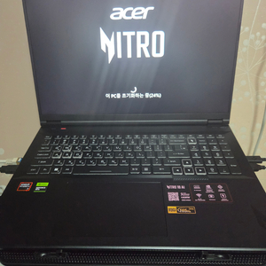 에이서 니트로 18 라이젠 ai7-350 32gb 1tb rtx5070 이미지