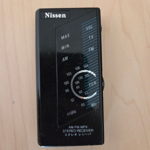 NISSEN 일제 빈티지 소형라디오 팝니다 이미지