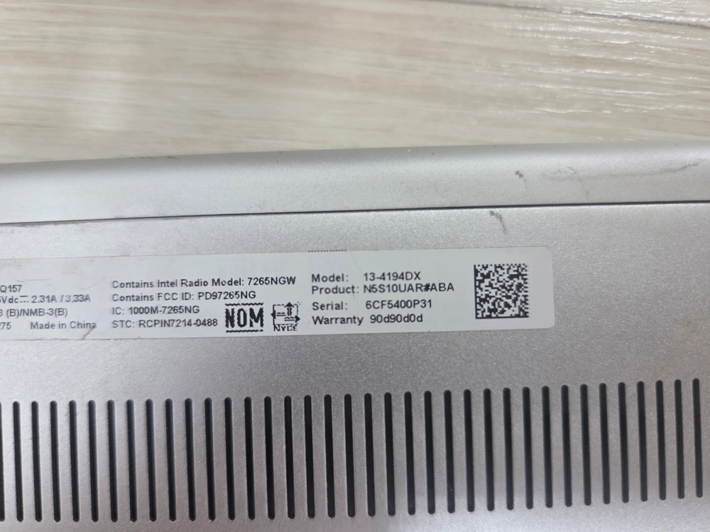터치스크린 360도 회전 13인치 hp 노트북 이미지