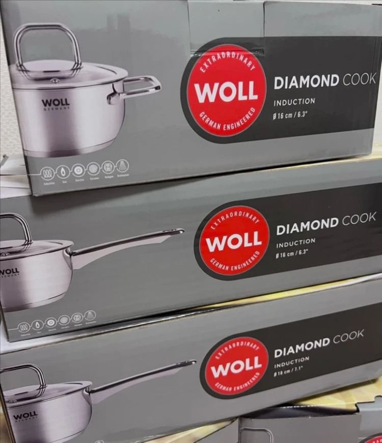 새상품)독일 WOLL 다이아몬드 쿡 스텐 편수냄비 18cm 판매합니다 이미지