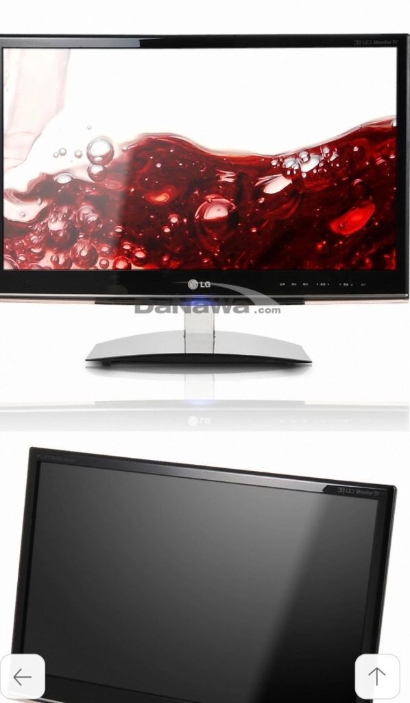 LG 23인치 LED 모니터 겸TV 전체적으로 깨끗하고 작동잘됩니다 이미지