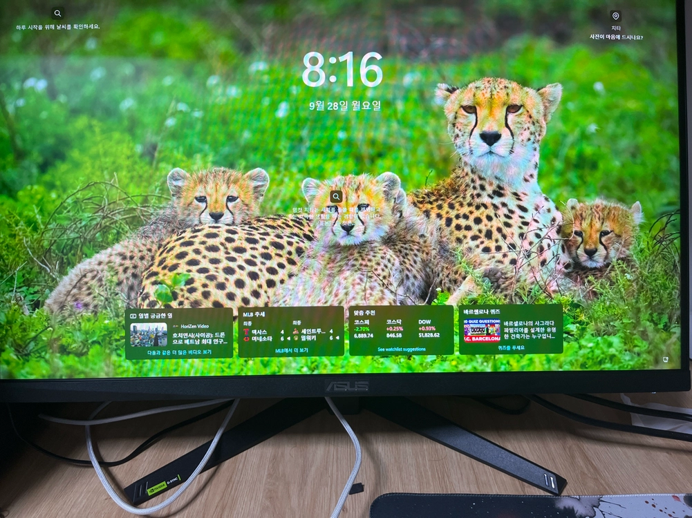 아수스 FHD TUF Fast IPS 310Hz 0.3ms 300cd sRGB 99 게이밍 모니터 판매 또는 교환 이미지
