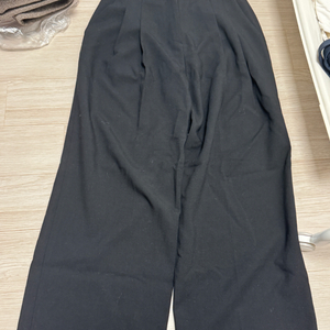 시에 sie fw 와이드 슬랙스 스탠다드 XS 블랙 이미지