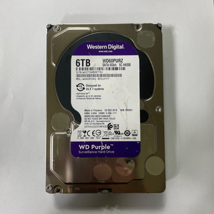 WD PURPLE 6TB SATA HDD 판매합니다. 이미지