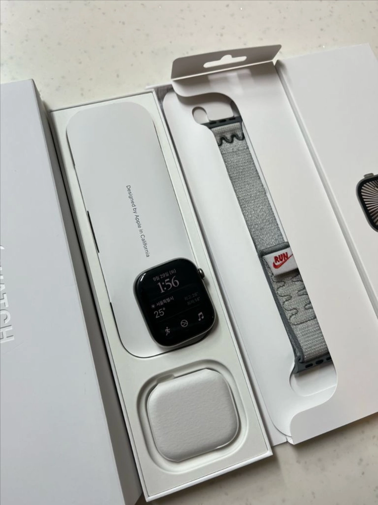 애플워치10티타늄 46mm 내추럴 SS급 애플케어+ 이미지