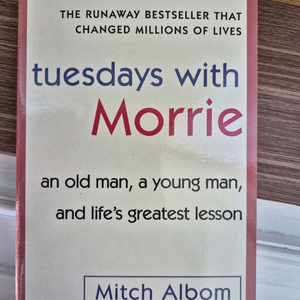 Tuesdays with Morrie 모리와 함께하는 화요일 원서 이미지