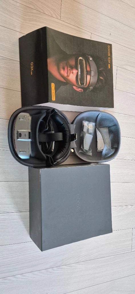 GOOVIS G3X Pro VR 기기 풀박스(화질은 메타 퀘스트3 pico4 ar글라스보다 뛰어남) - 안심되는 중고거래