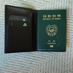양가죽 여권케이스 지갑 이미지