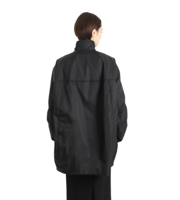 마르니 (MARNI) 하이넥 집업 봄버 재킷 블랙 S 이미지