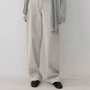 (새상품) lfm 엘에프엠 curve cotton pants (sage) M사이즈 이미지