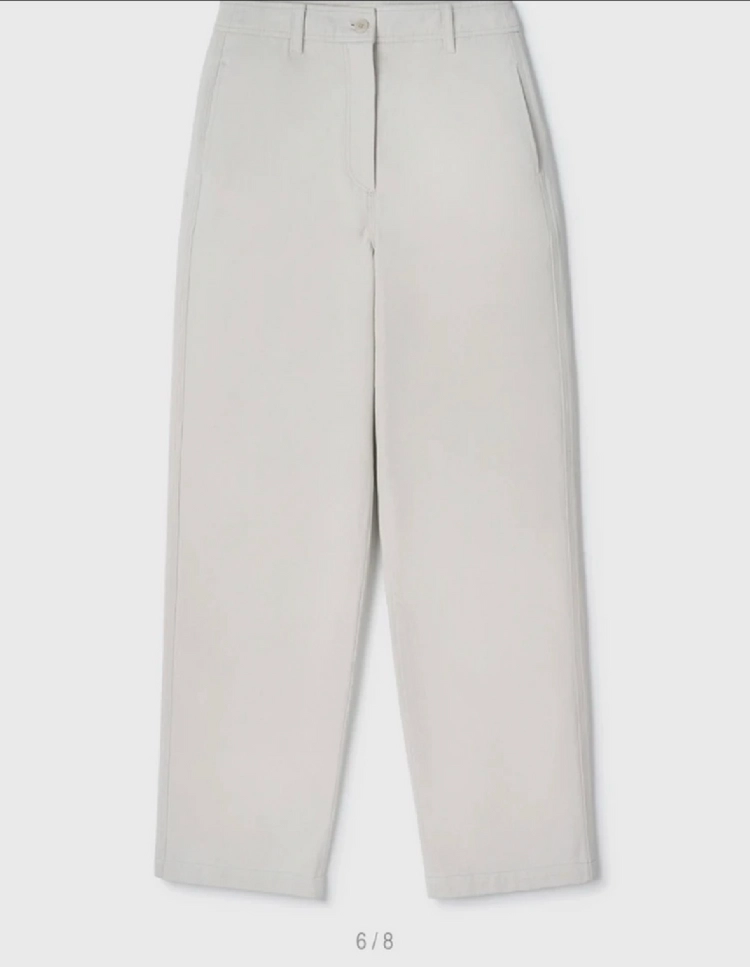(새상품) lfm 엘에프엠 curve cotton pants (sage) M사이즈 이미지