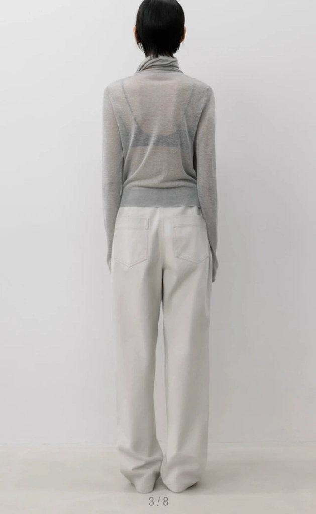 (새상품) lfm 엘에프엠 curve cotton pants (sage) M사이즈 이미지